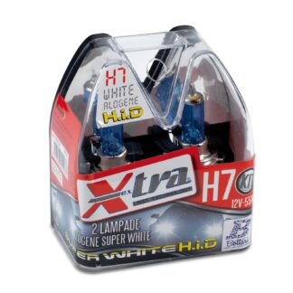 Bottari 2 Super White H7 Bulbs 12V 55W, Quartz Glass