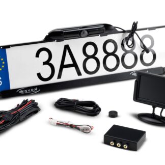 Bottari Video & Number Plate Kit with 170 Number Plate Holder and 3.5" Tft Lcd Monitor