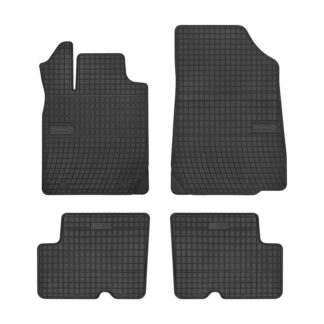 Bottari TGDADUSTER1018 4-Piece Rubber Floor Mat Set