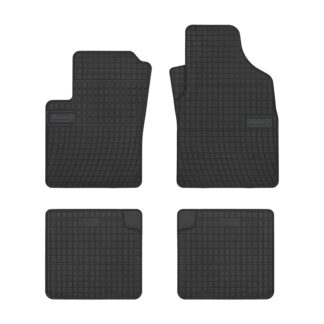 Bottari TGFIPANDA0312 4-Piece Rubber Floor Mat Set
