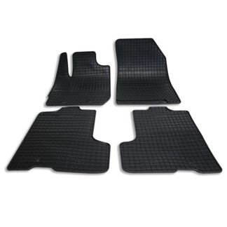 Bottari TGDADUSTER1821 4-Piece Rubber Floor Mat Set