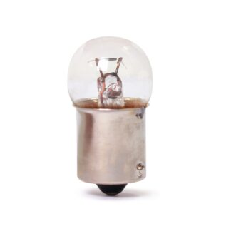 R.Evolution Motorbike BA15s Small Globe Bulb 12V 23W White