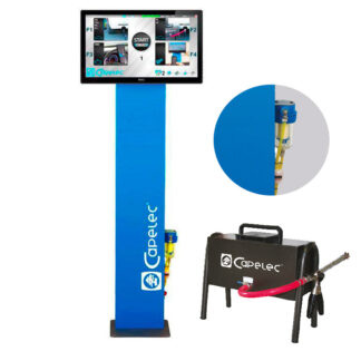 Capelec CAP3600 Totem Combined Emission Tester – Gas Analyser + Smoke Meter