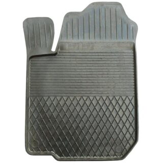 Carcommerce RUBBER CAR MAT UNIVERSAL DEEP FRONT LEFT