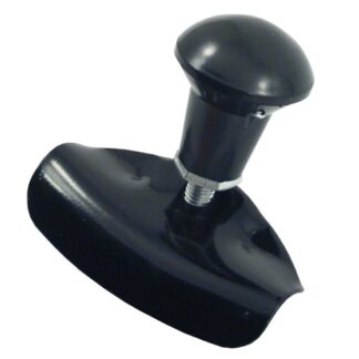 Carcommerce STEERING WHEEL KNOB UNFOLDED - BLACK