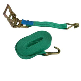 Carcommerce RATCHET TIE DOWN STRAP 2T 4 M