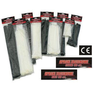 Carcommerce CABLE TIE - 300/4,5 BLACK (100 PCS)