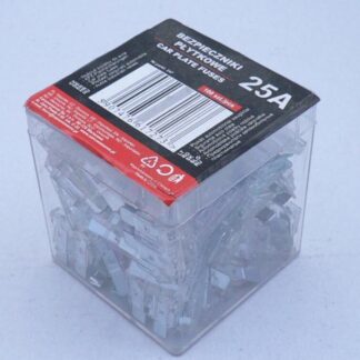 Carcommerce MEDIUM CAR FUSE -100pcs/plastic box -25A