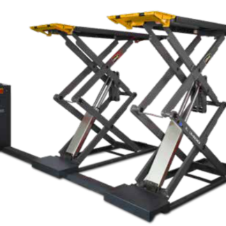 Cormach L 3400 3ph 400V 50Hz – Low profile electro-hydraulic double scissor lift with FLAPS extensions