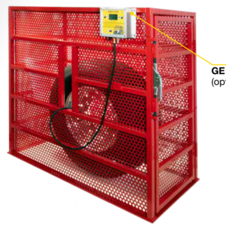 Cormach SECURE CAGE – Safety cage for inflating tyres