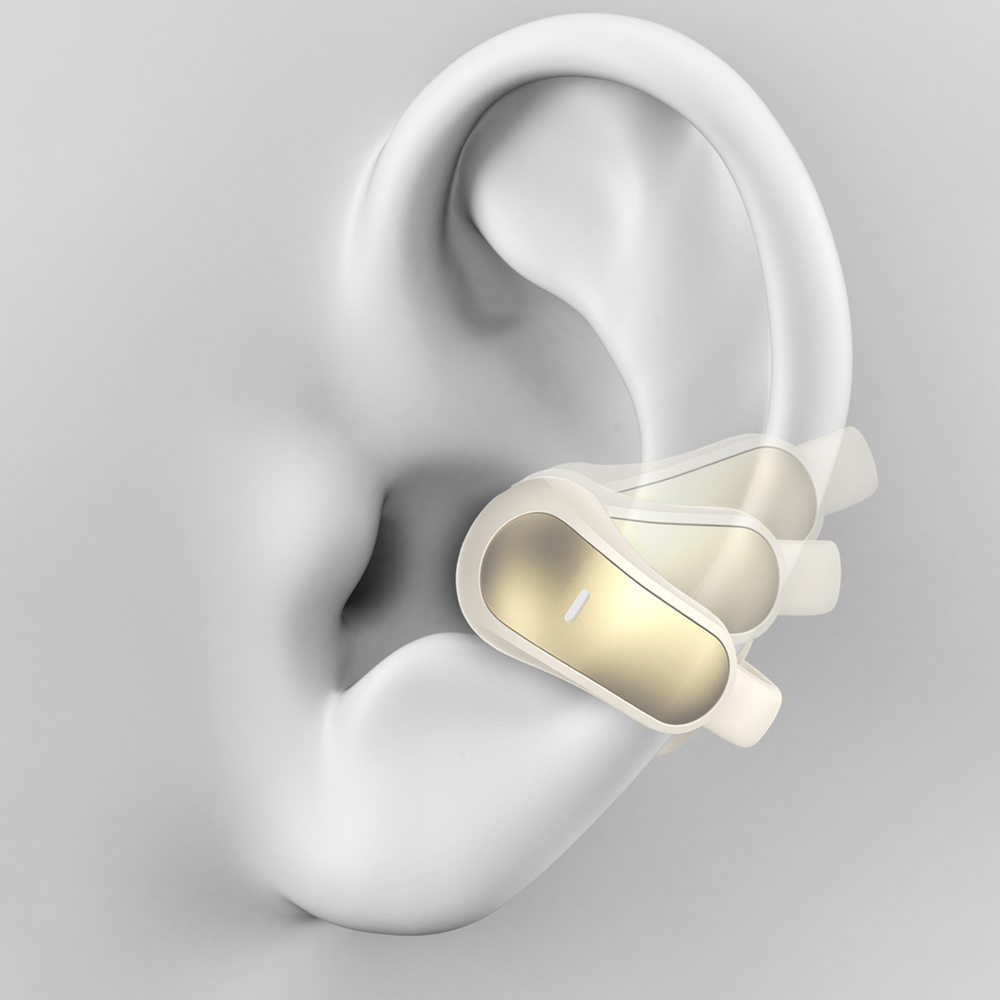 Dudao U20 Pro TWS Bluetooth Wireless Headphones - White - Image 3