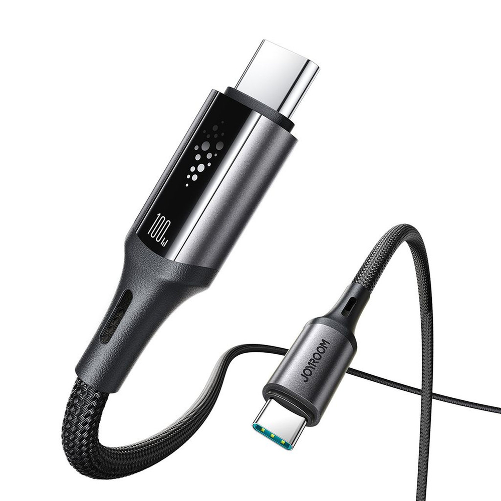 Joyroom S-A60 StarTalk 100W USB-C - USB-C Cable 1.2m - Black - Image 3