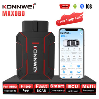 KONNWEI MAXOBD Car All System OBD2 Scanner With MAXOBD Mobile APP For Androd & iOS