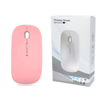 Ecobox Trusty 4D Slimfit Pink Hq Wireless Optical Mouse