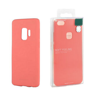 Mercury Soft Feeling Samsung A02S Pink Matte Case Overlay Metal Case Jelly