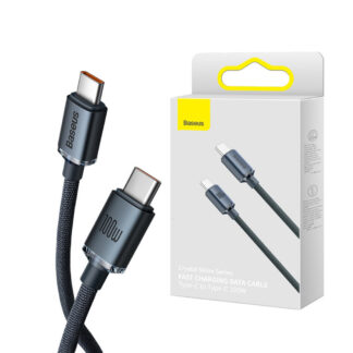 Baseus Cable Type-C - Type-C 100W 2m fast charging black CAJY000701