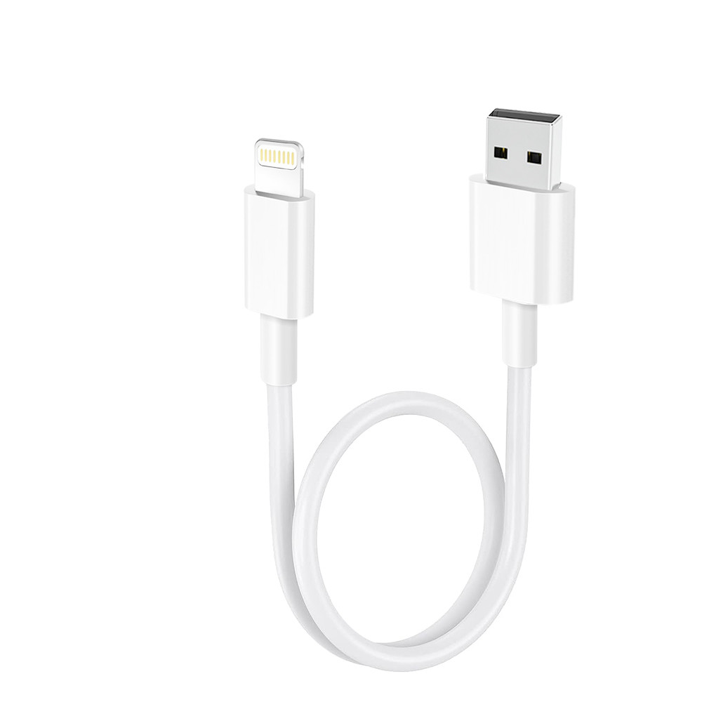 Economy Usb Cable Iphone 2A White 30Cm - Image 2