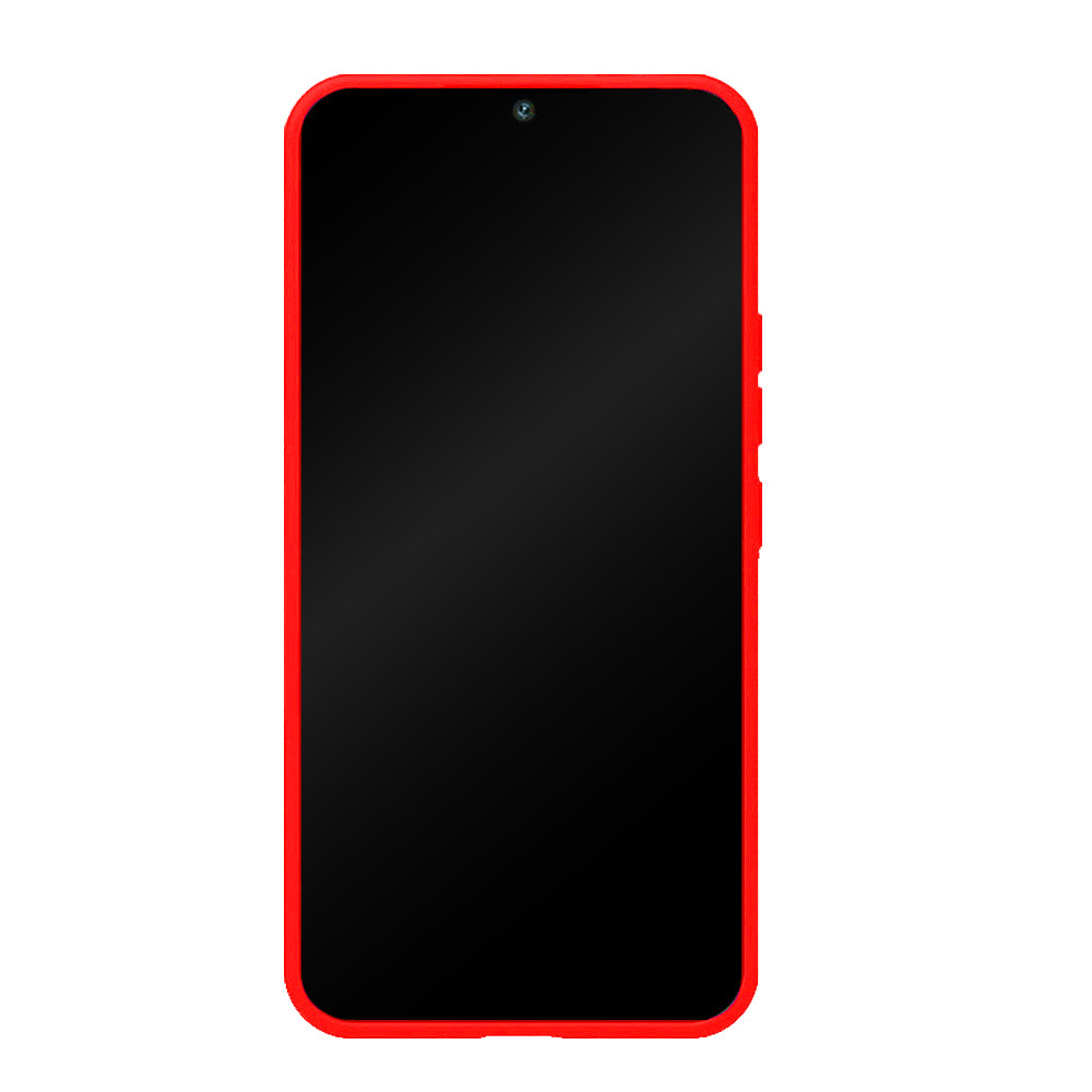 Silicon Case For Samsung Galaxy A06 Red - Image 2