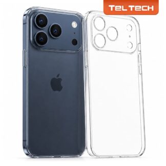 Teltech slim case 2mm for iPhone 17 Pro / 18 Pro transparent