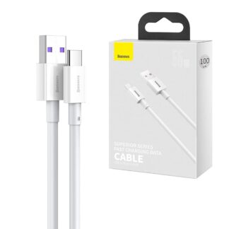 Baseus USB - USB-C cable 6A 66W 1m white CATYS-02