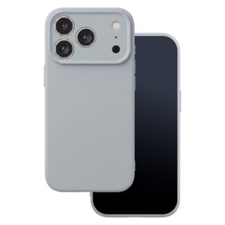 Silicon case for iPhone 17 Pro / 18 Pro silver