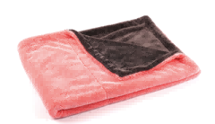 Maxshine Duo Twisted Colorful Towel – Grey with Pink