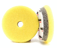 Maxshine Maxshine Dual Foam Pad – Polishing 3 inch – Yellow+Grey Foam with White Velcro