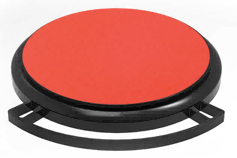 Maxshine Multifunction Bucket Seat Lid With Soft Foam-Black – Black+Red