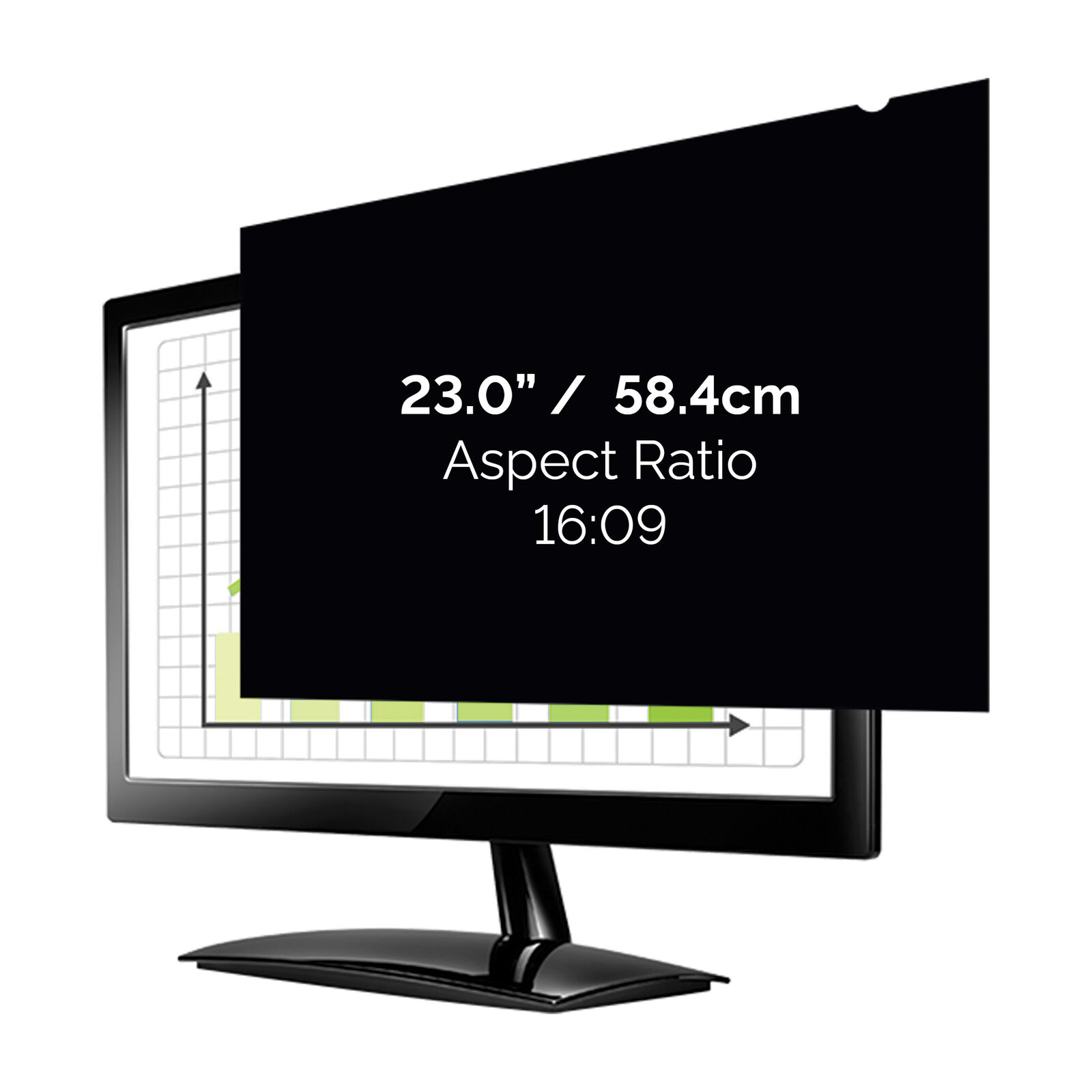 Fellowes 23" Widescreen-PrivaScreen Privacy Filter — изображение 2