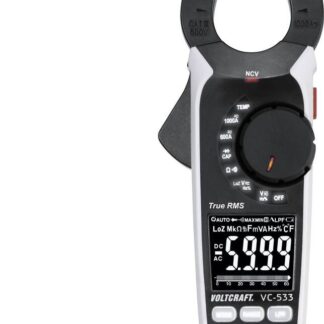 VOLTCRAFT VC-533 Stromzange digital CAT III 600V Anzeige (Counts): 6000