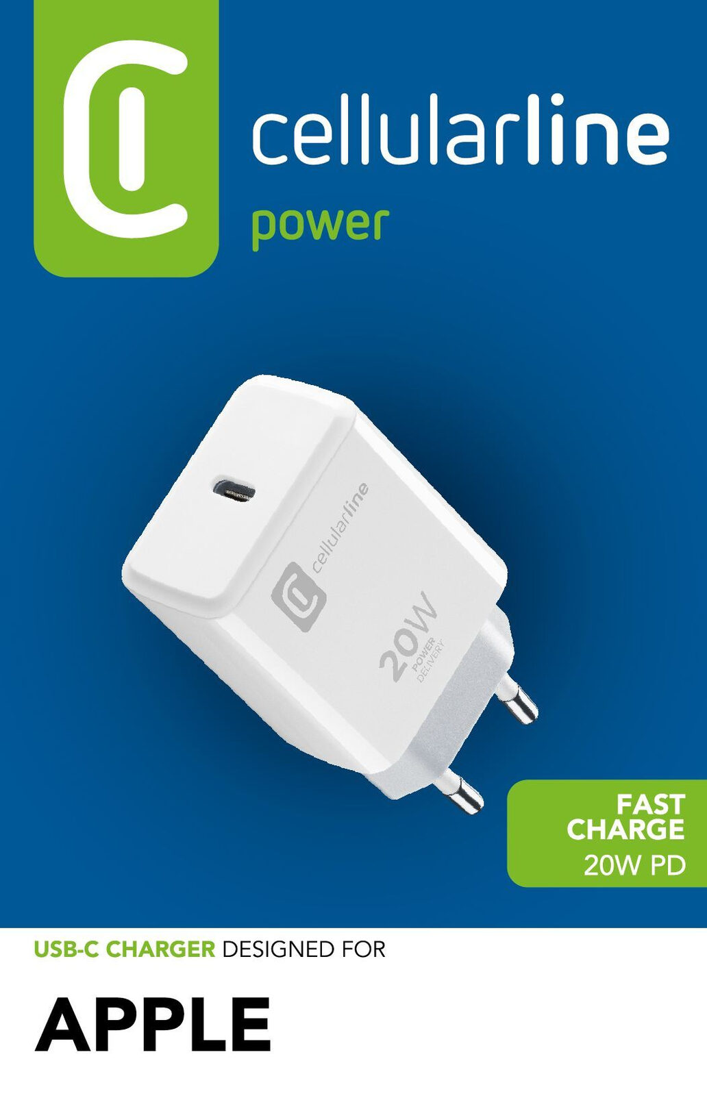 Cellularline USB-C Charger 20W