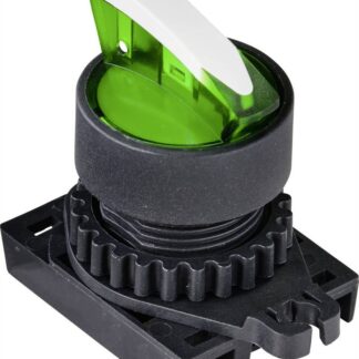 TRU COMPONENTS TC-9860164 S2SRN-L3AG Wahlschalter Knebel green 1 x 90°
