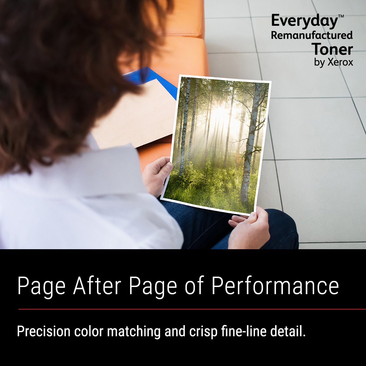 Everyday™ Black Remanufactured Toner by Xerox compatible with HP 655A (CF450A), Standard capacity - Pilt 2