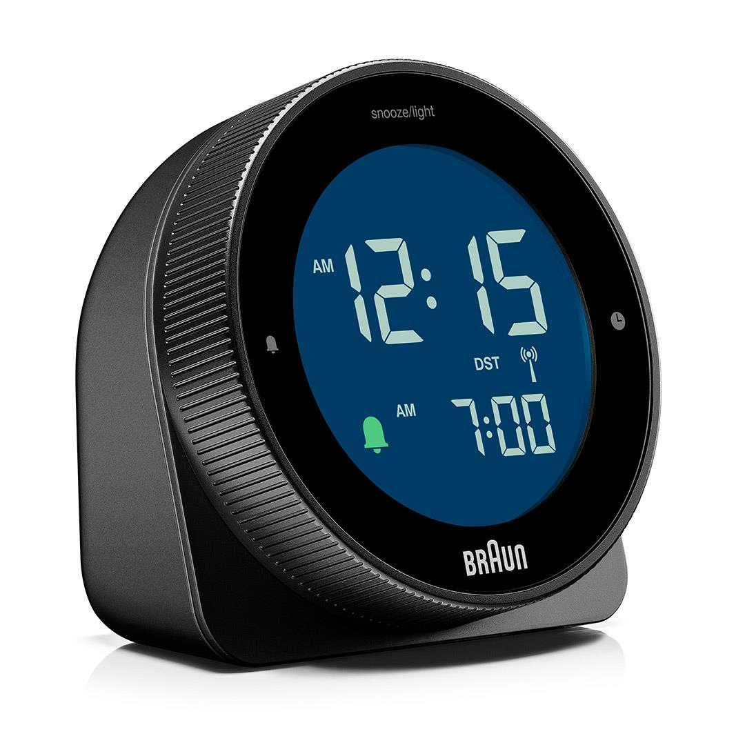 Braun BC24B-DCF wall/table clock Radio-controlled clock Rectangle Black - Image 2