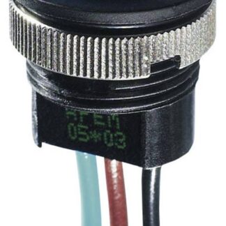 APEM Push Button Switch, Panel Mount, 16.2mm Cutout, SPDT, 24V dc, IP67