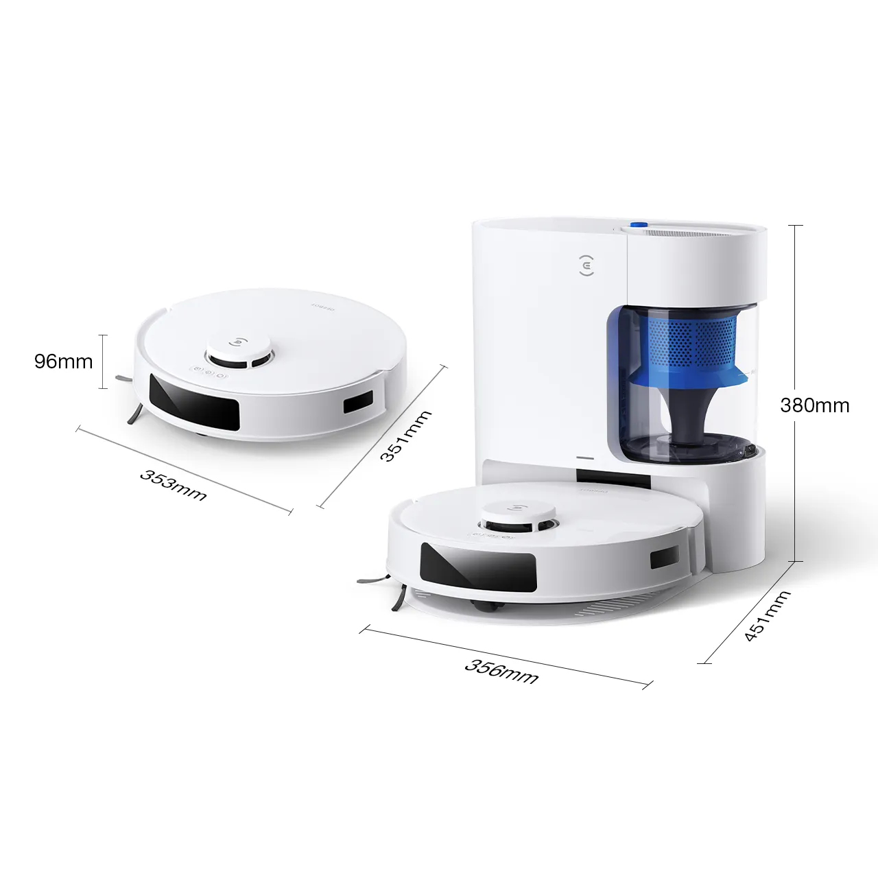 Ecovacs Deebot N20E Plus 0.4 L White - Image 2