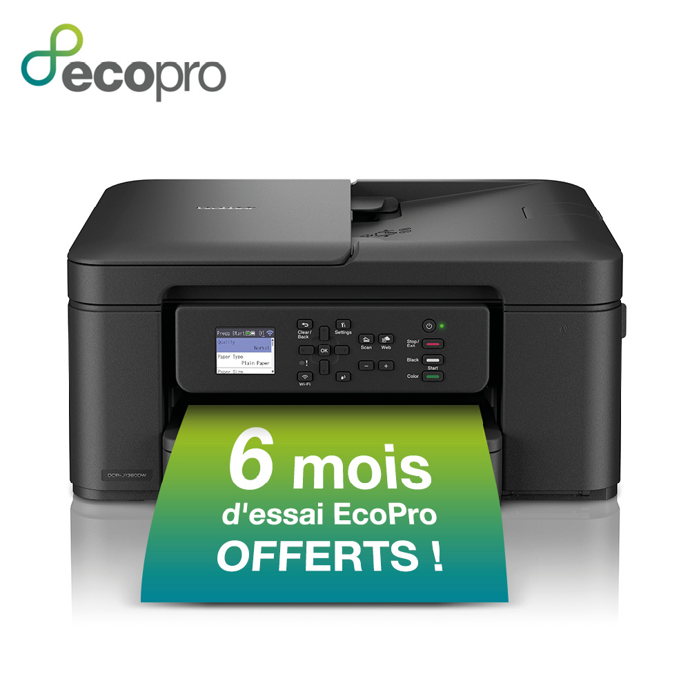 Brother 3-in-1 Compact Wireless Inkjet Printer DCP-J1360DW - Image 2