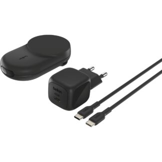 Belkin Qi2 Fitness tracker, Headphones, Smartphone, Smartwatch Black USB Wireless charging Fast charging Indoor