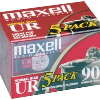 Maxell UR-90 5pk 90 min 5 pc(s)