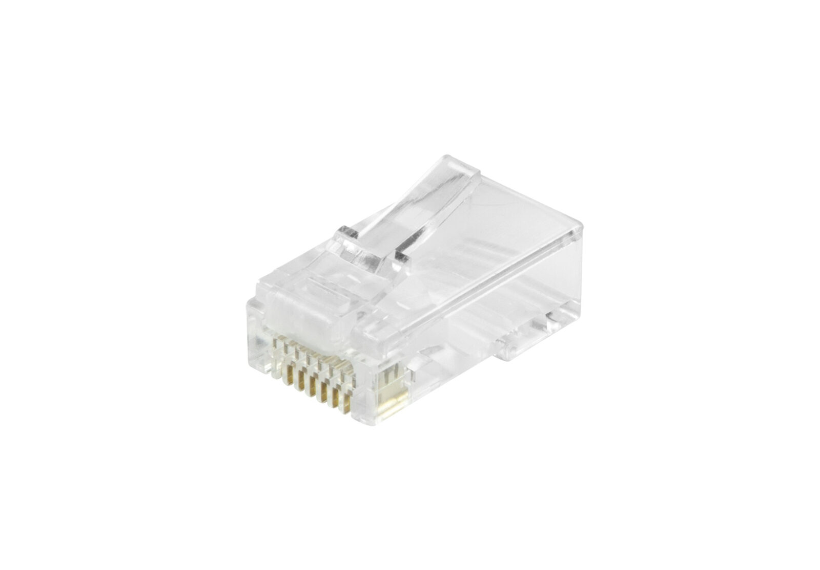 Equip Cat.6 RJ45 Pass Through Plug, 100pcs/Set