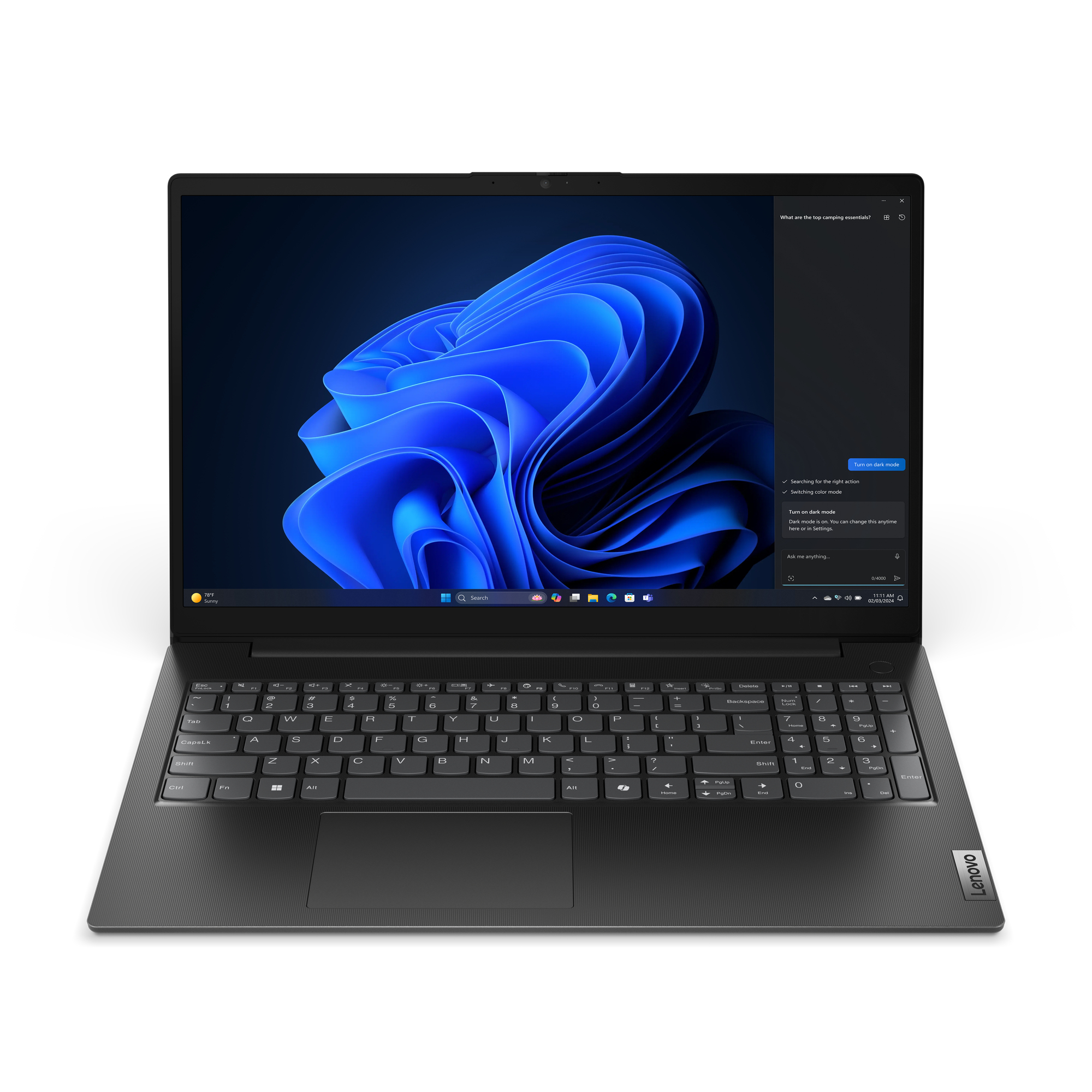 Lenovo V15 G5 IRL Intel® Core™ i5 i5-13420H Laptop 39.6 cm (15.6") Full HD 16 GB DDR5-SDRAM 256 GB SSD Wi-Fi 6 (802.11ax) Win – German (QWERTZ) keyboard