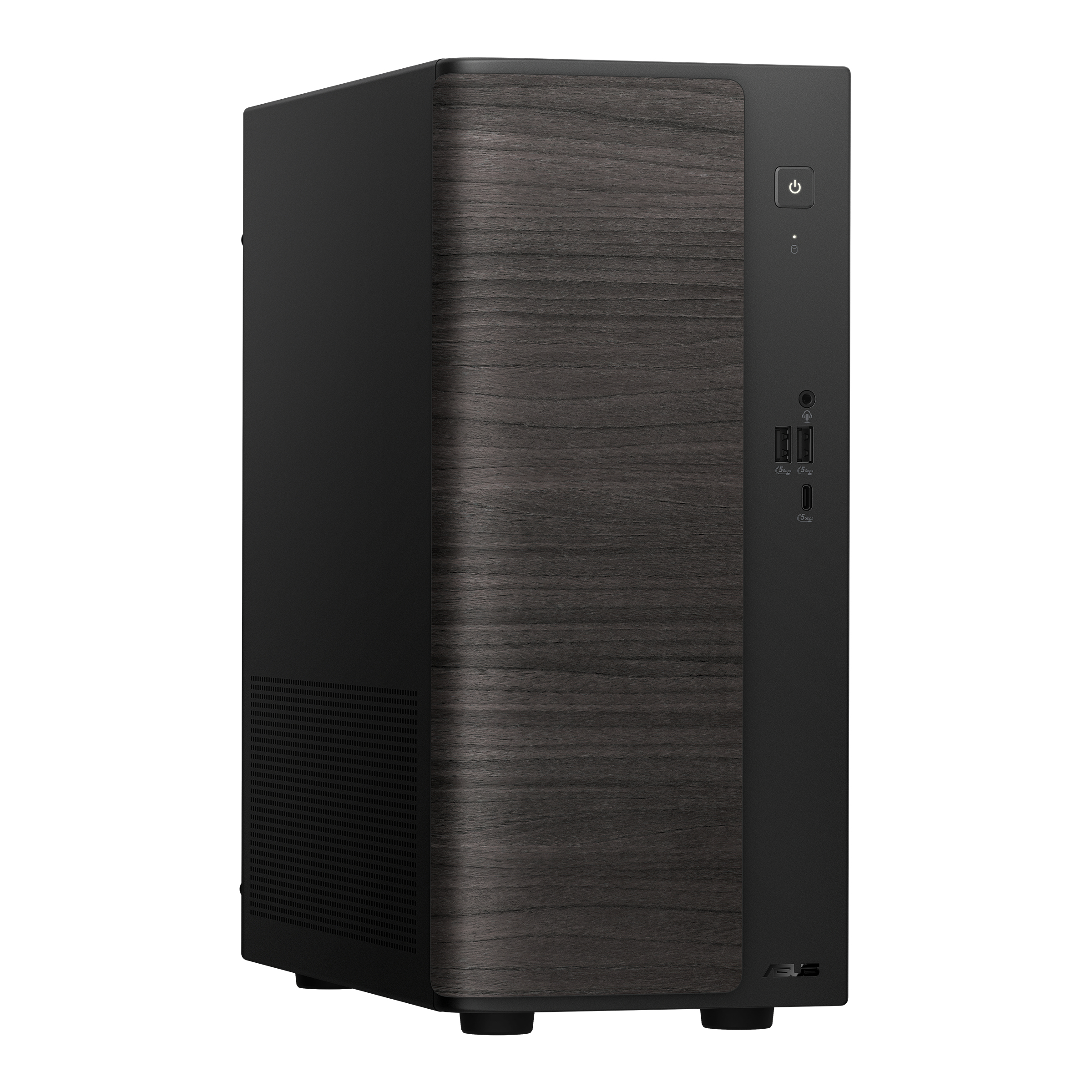 ASUS V500 Mini Tower V501MV-05210H052W Intel Core 5 210H 8 GB DDR5-SDRAM 512 GB SSD Windows 11 Home PC Black, Wood - Image 2