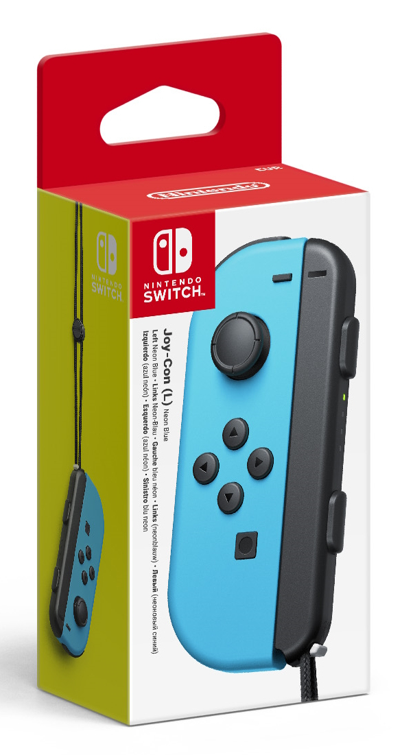 Nintendo Switch Neon Blue Joy-Con Controller (L)