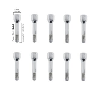 Simoni Racing 10 bolts key 22 14x1.5 l.67mm