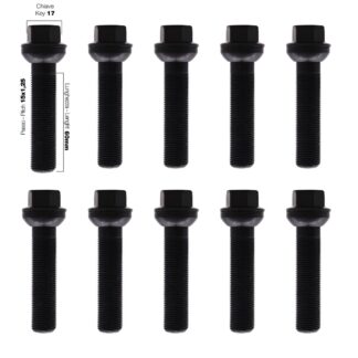 Simoni Racing 10 bolts key 17 15x1.25 l.60mm spherical floating ring