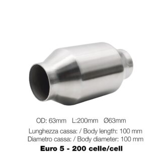 Simoni Racing Metal catalyst 200 cell Euro 5
