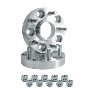 Simoni Racing 2 wheel spacers 25mm 5x114,3 center hole 64,1 with bolts