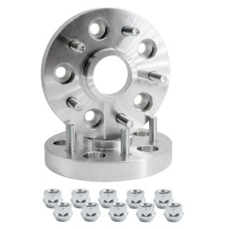 Simoni Racing 2 wheel spacers 25mm 5x127 center hole 71,5 with bolts