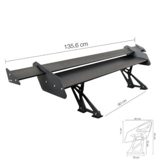 Simoni Racing Spoiler for trunk double wing Koros