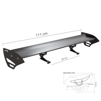 Simoni Racing Spoiler for roof single wing Mistral